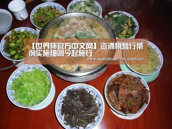 【世界杯官方中文网】资源税暂行条例实施细则今起施行(图2) 世界杯赛组