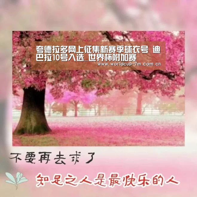 夸德拉多网上征集新赛季球衣号 迪巴拉10号入选_世界杯附加赛(图4) 世界杯官方中文网